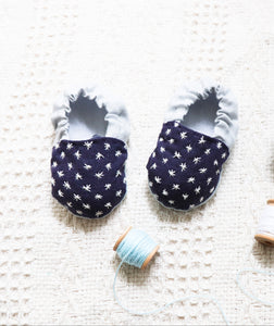 Sashiko Baby Booties - PDF Tutorial
