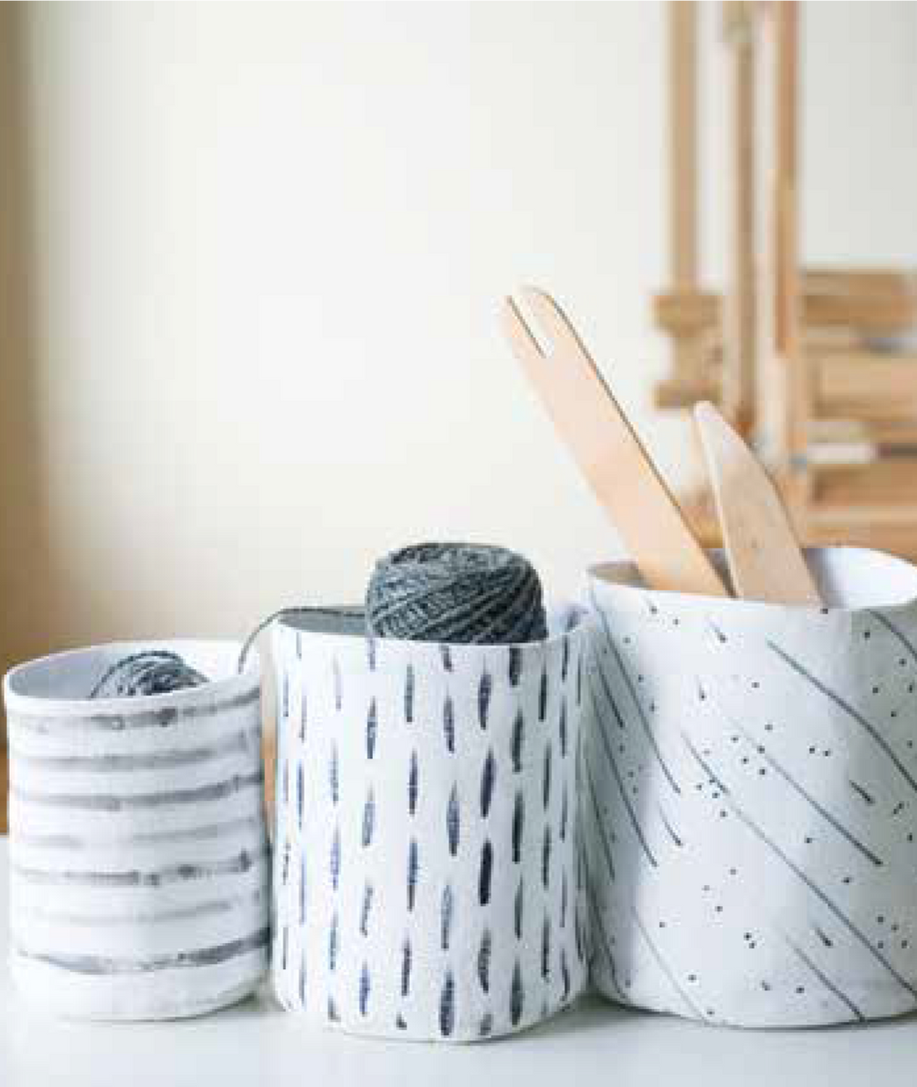 Fabric Buckets - PDF Tutorial – sanaeishida